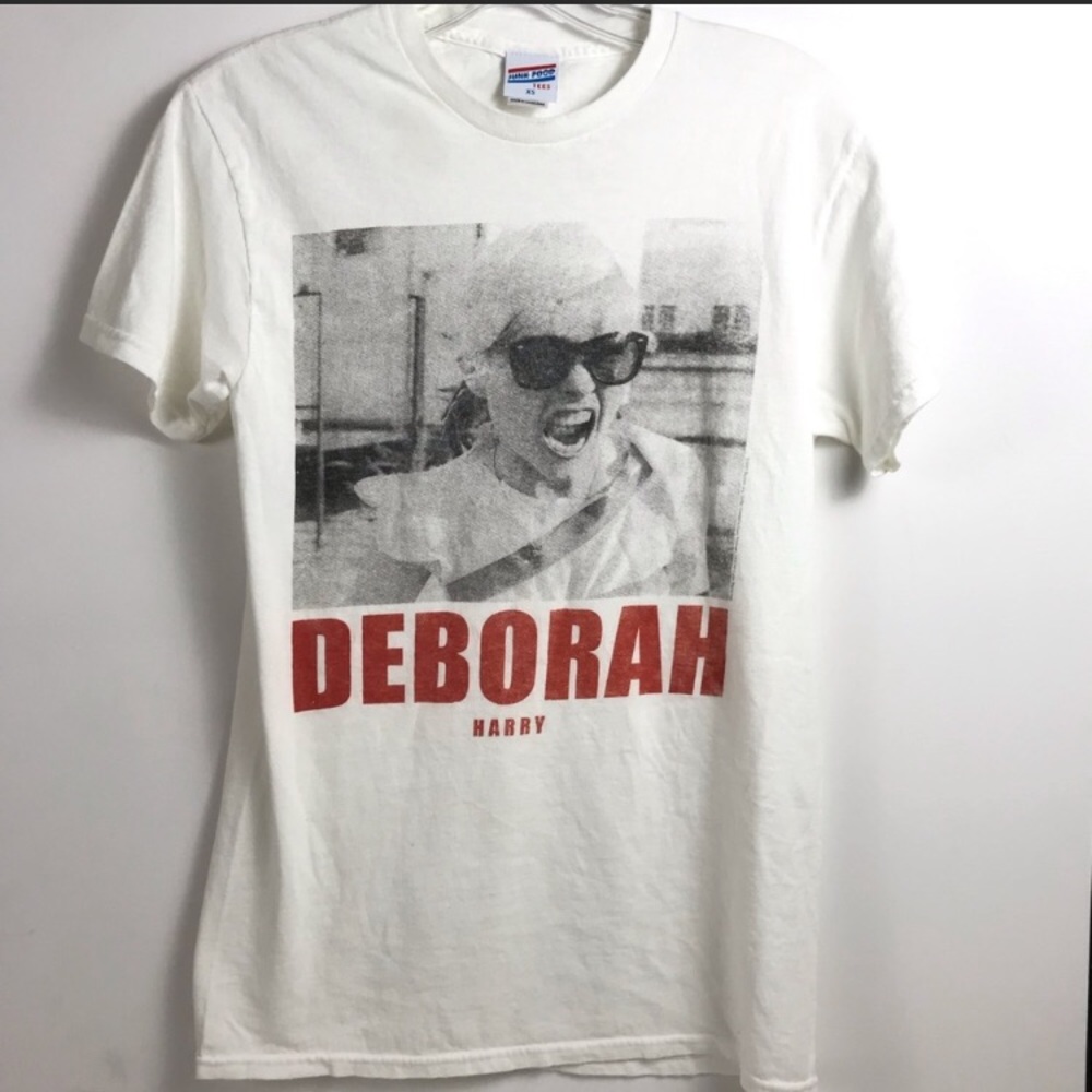 Junk Food Deborah Harry T-shirt SZ XS Blondie